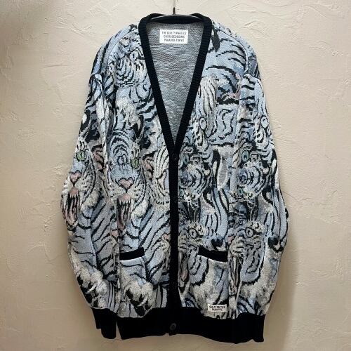 WACKO MARIA ワコマリア JACQUARD CARDIGAN カーディガン ブラック 
