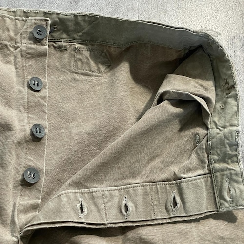 30-40s スウェーデン軍 実物 metis M39 ベイカーパンツ w34 詳細写真9