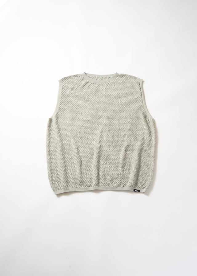 BRING ブリング ／ WUNDERWEAR シームレススリーブレス #Light Gray