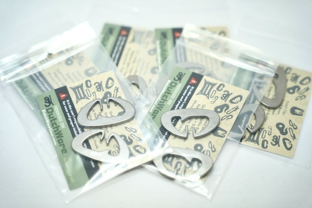 Titanium Dutch Clip Set (2個入り)