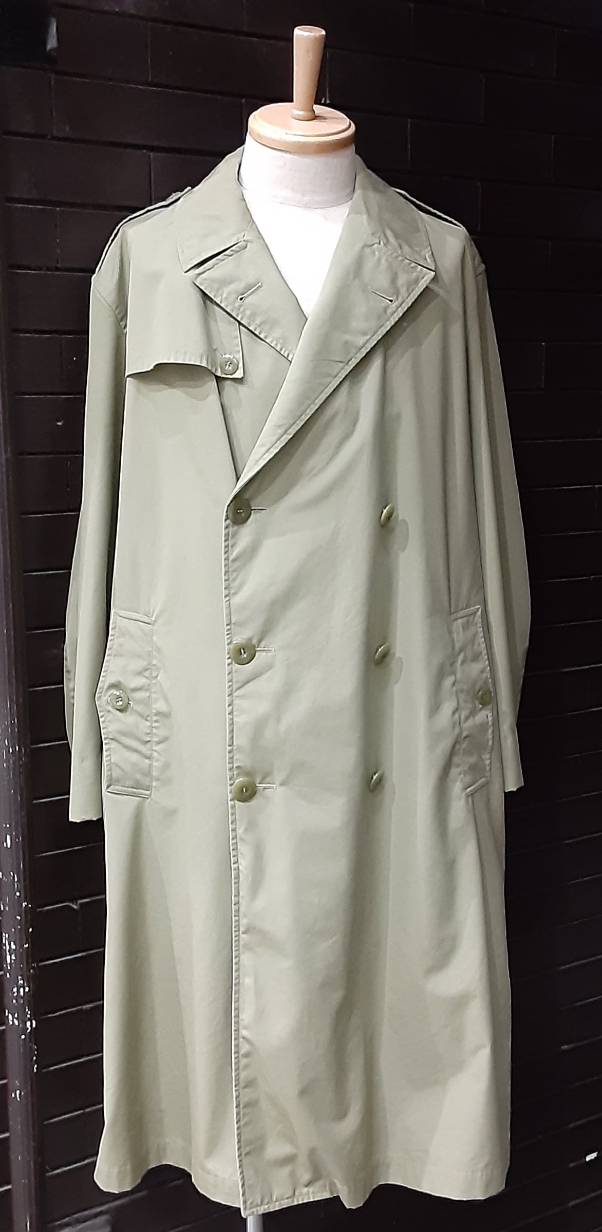 1968 French Military Officer Trench Coat 1968年製 フランス軍 士官