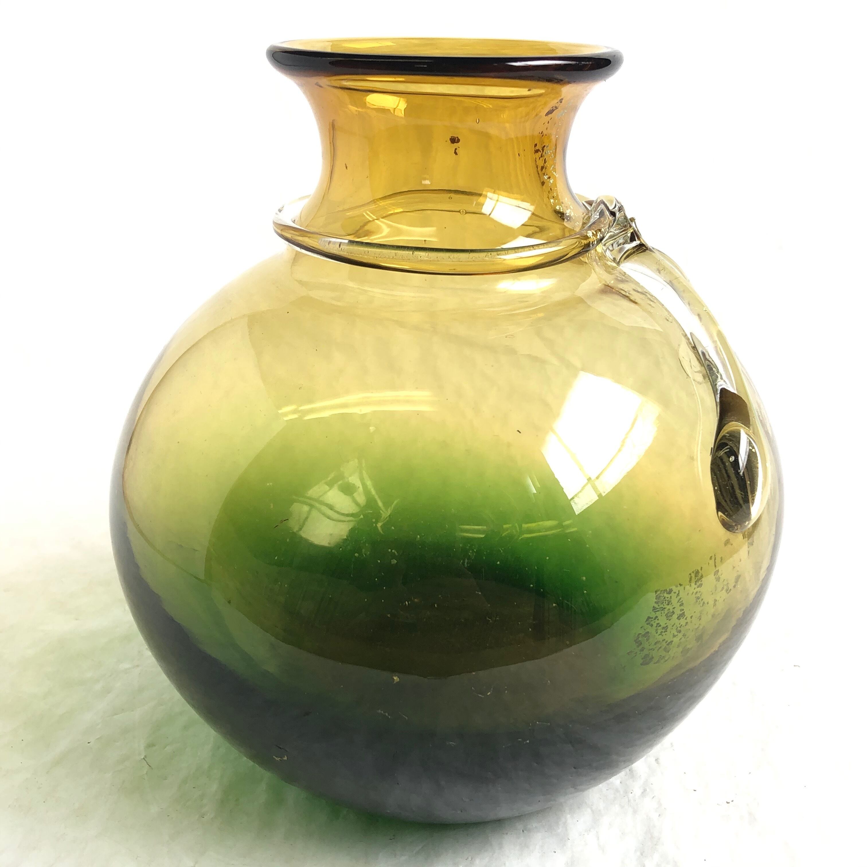 大勧め レトロ ガラス花瓶 フラワーベース 1点 ヴィンテージ 花瓶 Www Jme Ag