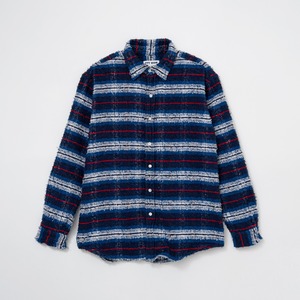 Wire check shirt（BLUE）