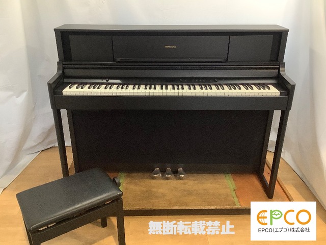 ★49293【電子ピアノ】ROLAND　LX705GPKR　21年製