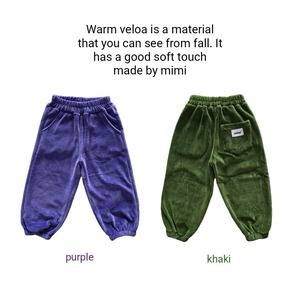 purple XL［即納］kong pants 26autumn/ BYMIMI
