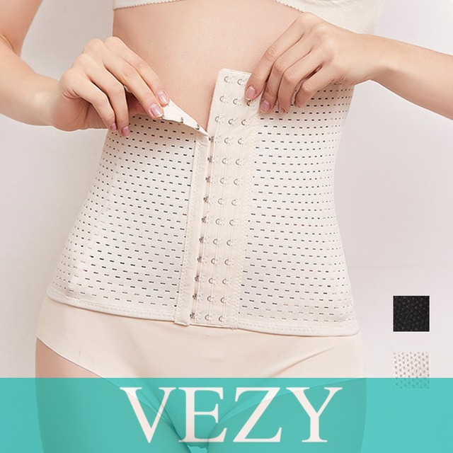ウエストニッパーメッシュタイプコルセット お腹引き締め ウエストシェイプ 産後シェイプウェア 腰痛サポート ダイエットベルト くびれ矯正 補正インナー 下着 アンダーウェア ベジー VEZY ItemNo.【18607832 】