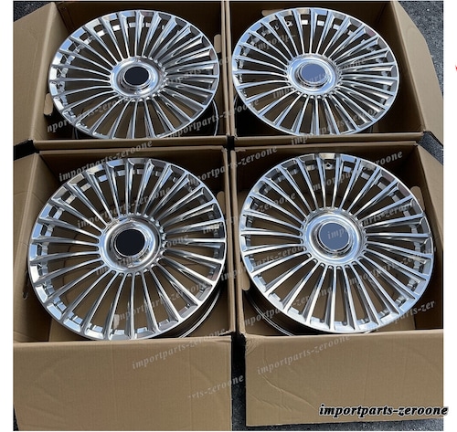 21インチ 新品 ポリッシュ フローティング ホイール メルセデスベンツ W222 W223 S クラス -BRN-12199