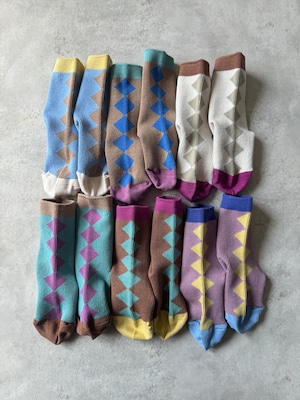 ギザギザ socks 3set（13〜19cm）3529