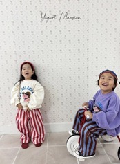 韓国子供服 / 26Autumn / 〖取寄〗Yogurt Mansion / カンチョパンツ / キッズ服 *XS~JM*