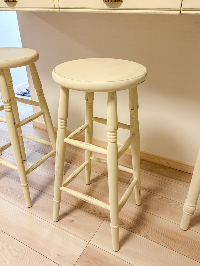 キッチンカウンターテーブル147 (オーダーメイド家具)W1400 カフェ向けレジ台兼テイクアウト台