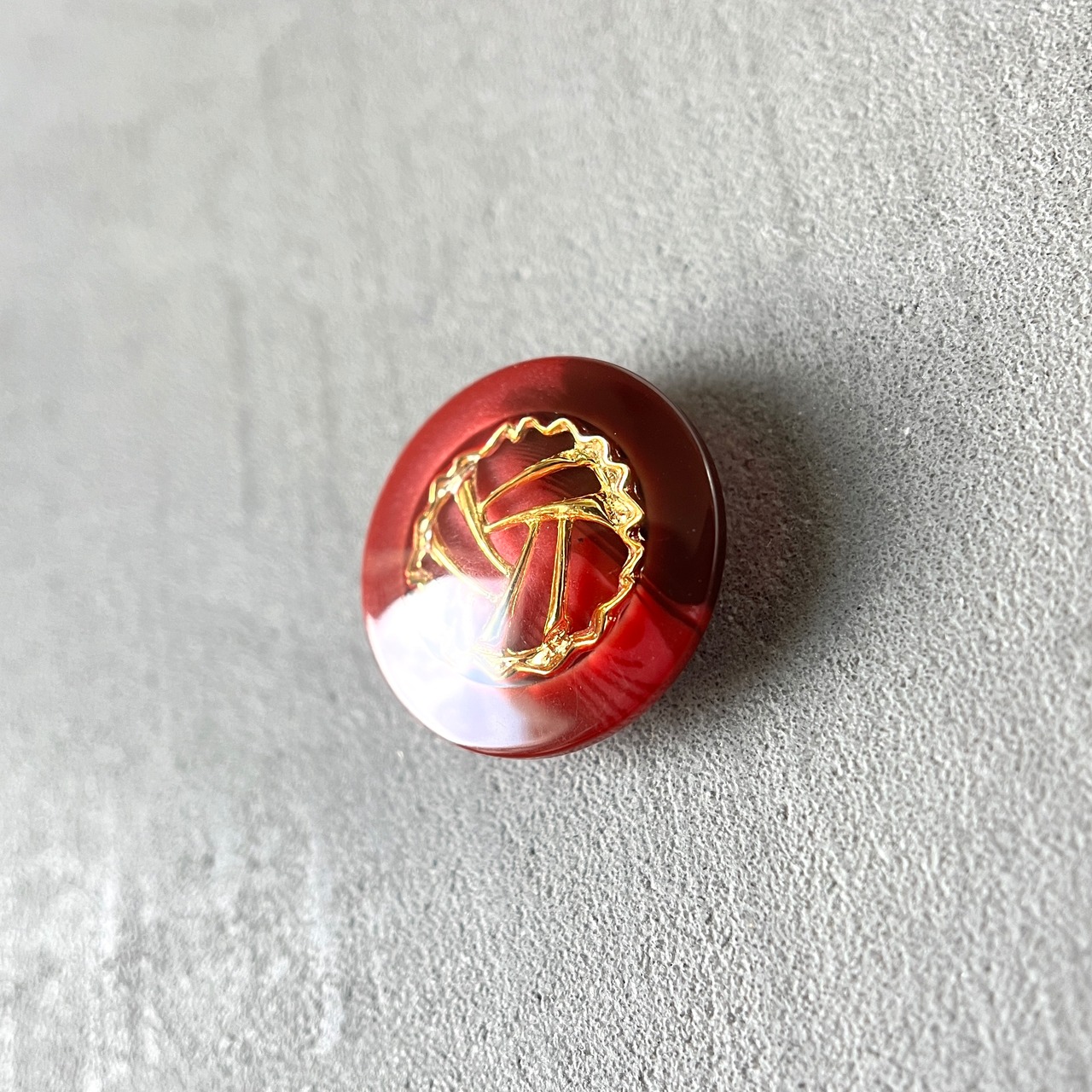 カーディナルレッド×ゴールドモチーフ 20mm・画像3
