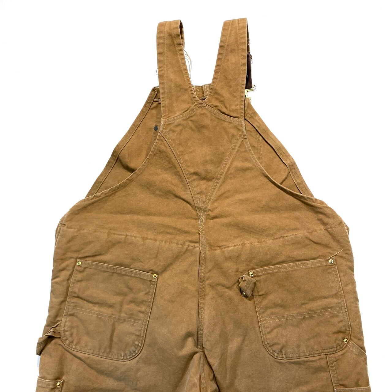 ビックサイズ！USA製 Carhartt カーハート ダック地 オーバーオール