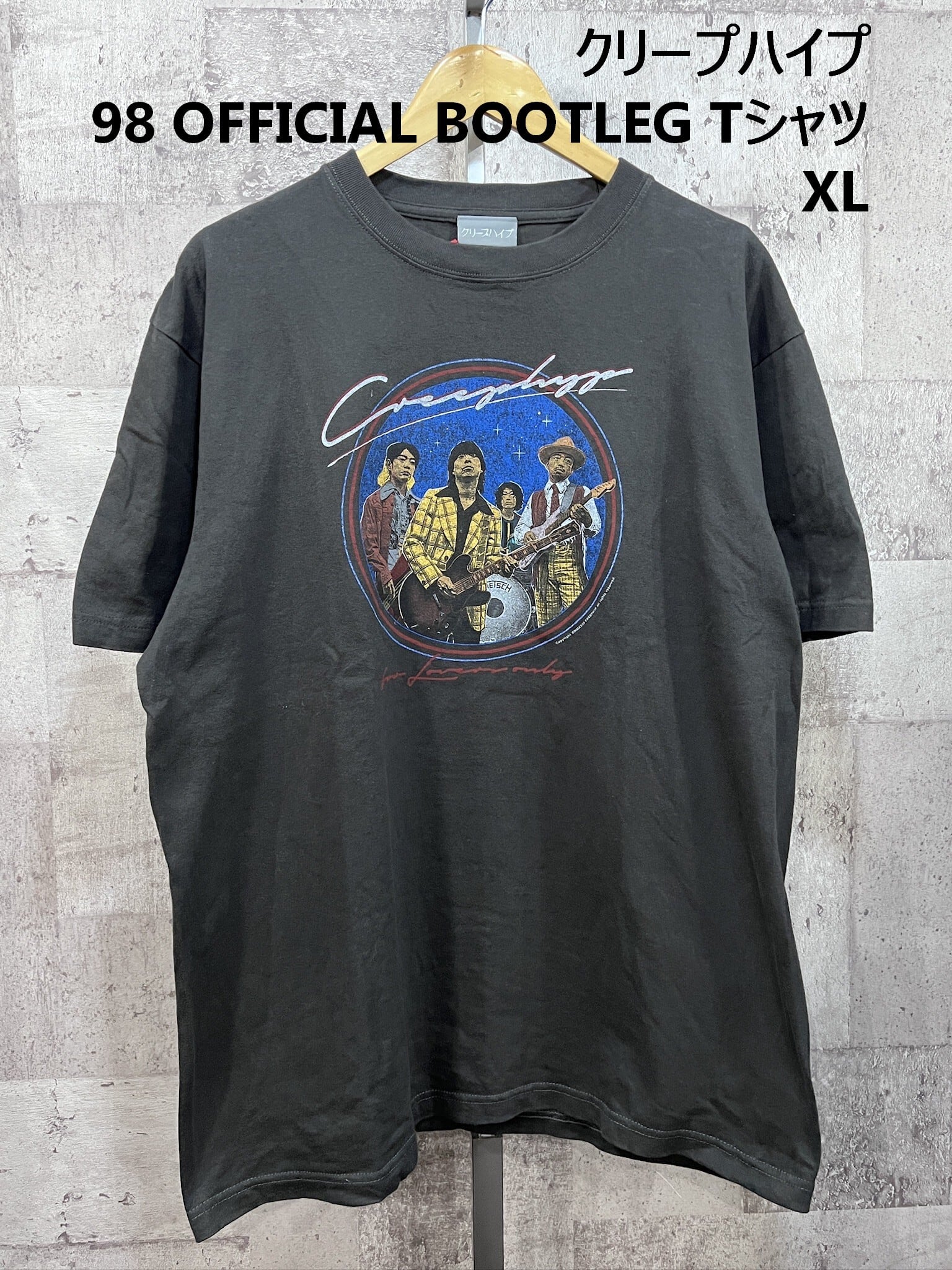 美品 クリープハイプ 98 OFFICIAL BOOTLEG Tシャツ XL | creep