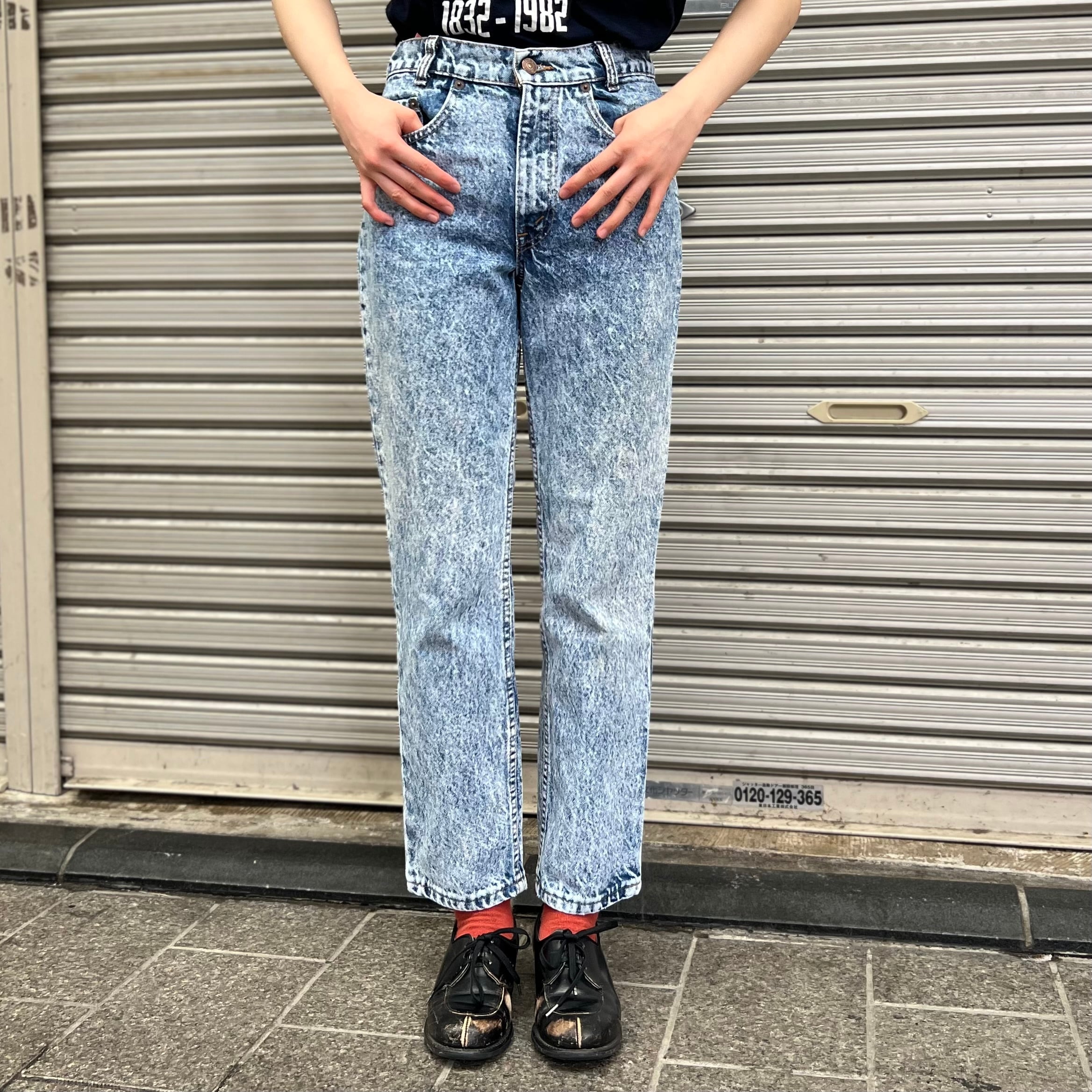 90s USA製 Levi's リーバイス501ブラックデニム レディースW28