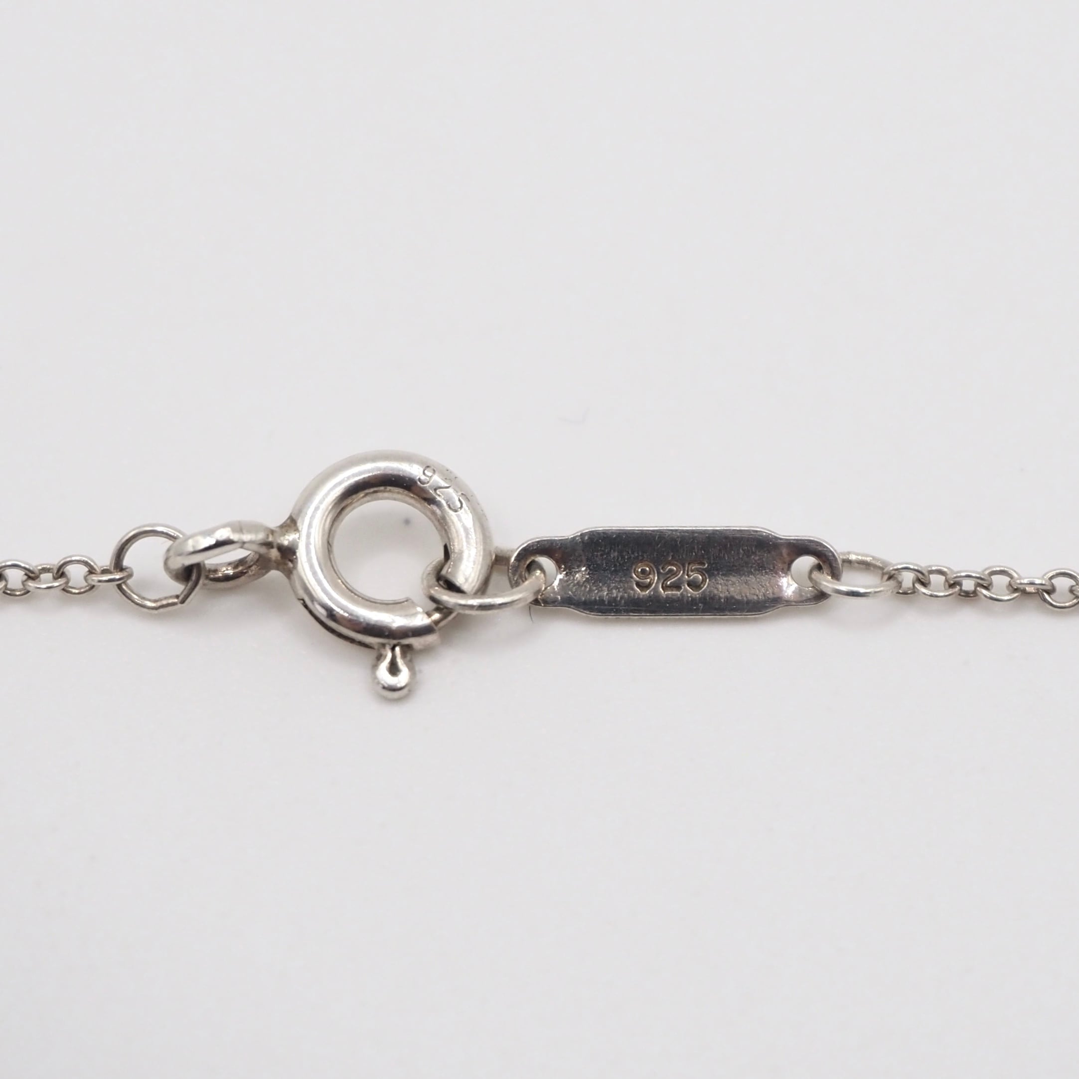 Tiffany&Co. エンベロープ レター 1Pダイヤ ネックレス シルバー925