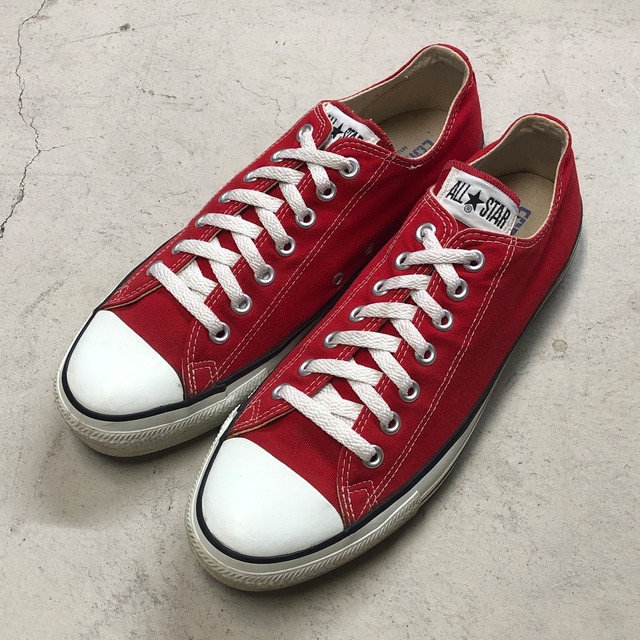 990s CONVERSE ALL STAR LOW RED