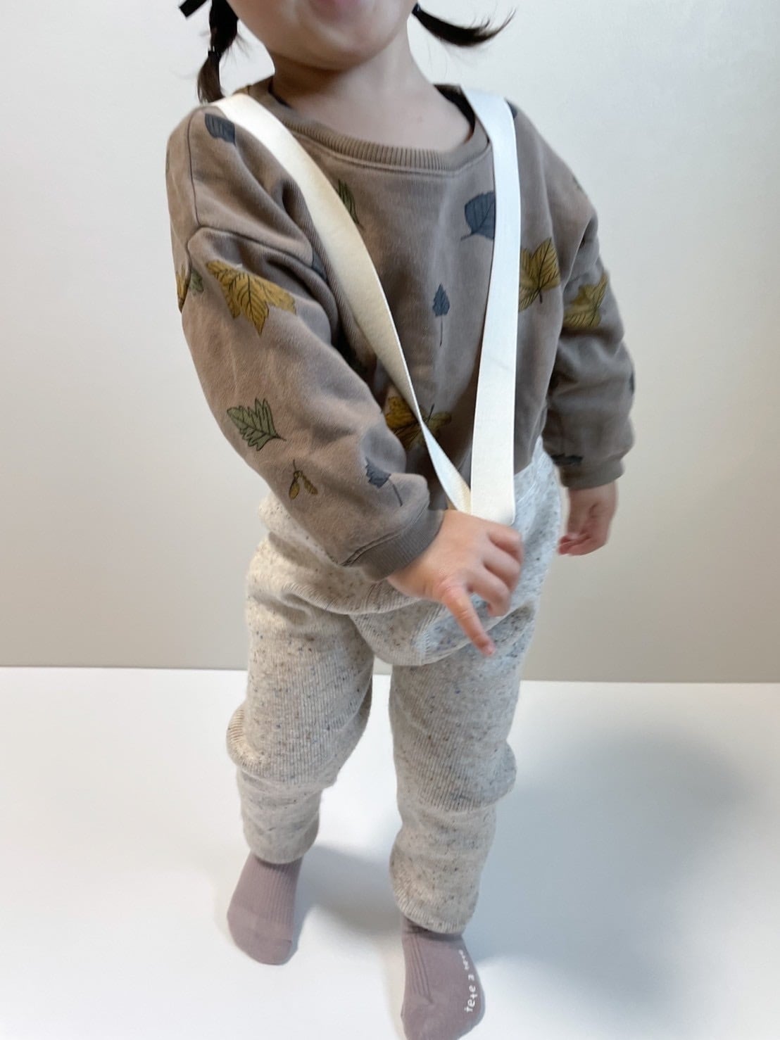 【即納】minirobe/Momo Knit Leggings