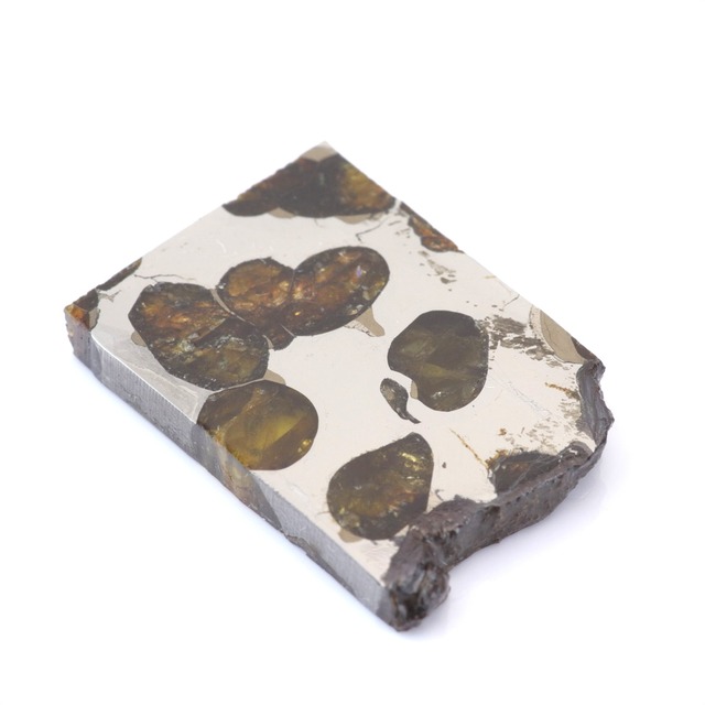 スプリングウォーター 隕石 3.1g パラサイト 石鉄隕石 標本 Springwater M2603