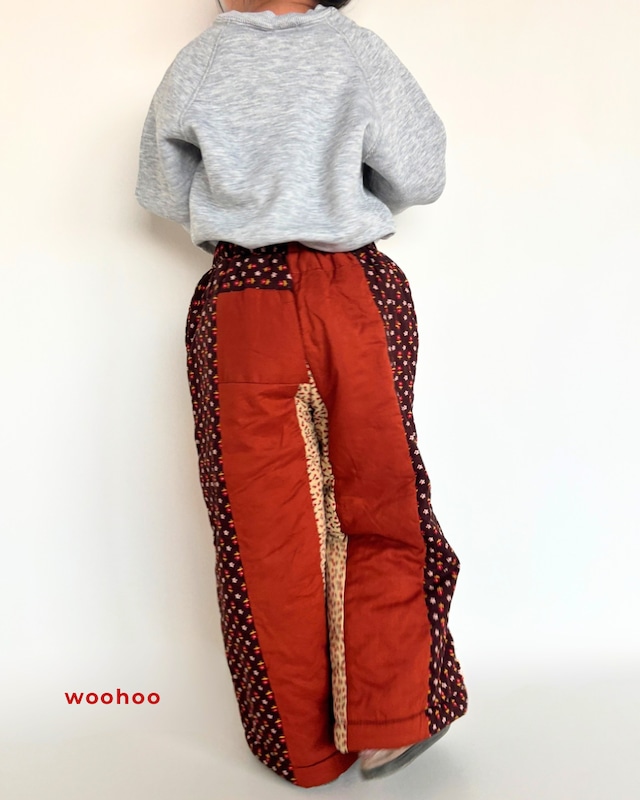 【5-6T】ヴィンテージキルトパンツ