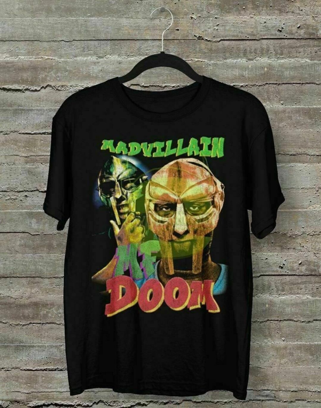 MF Doom Unofficial Tee / Black | LIVIN' LARGE WEB STORE