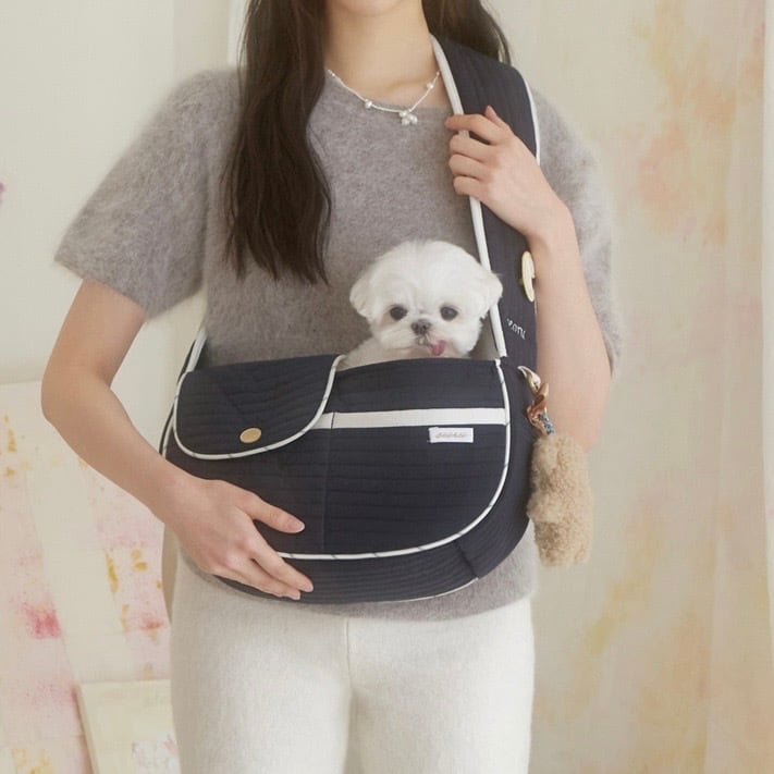 M即納【seoru】 shell pet bag ( denim ) | ropet