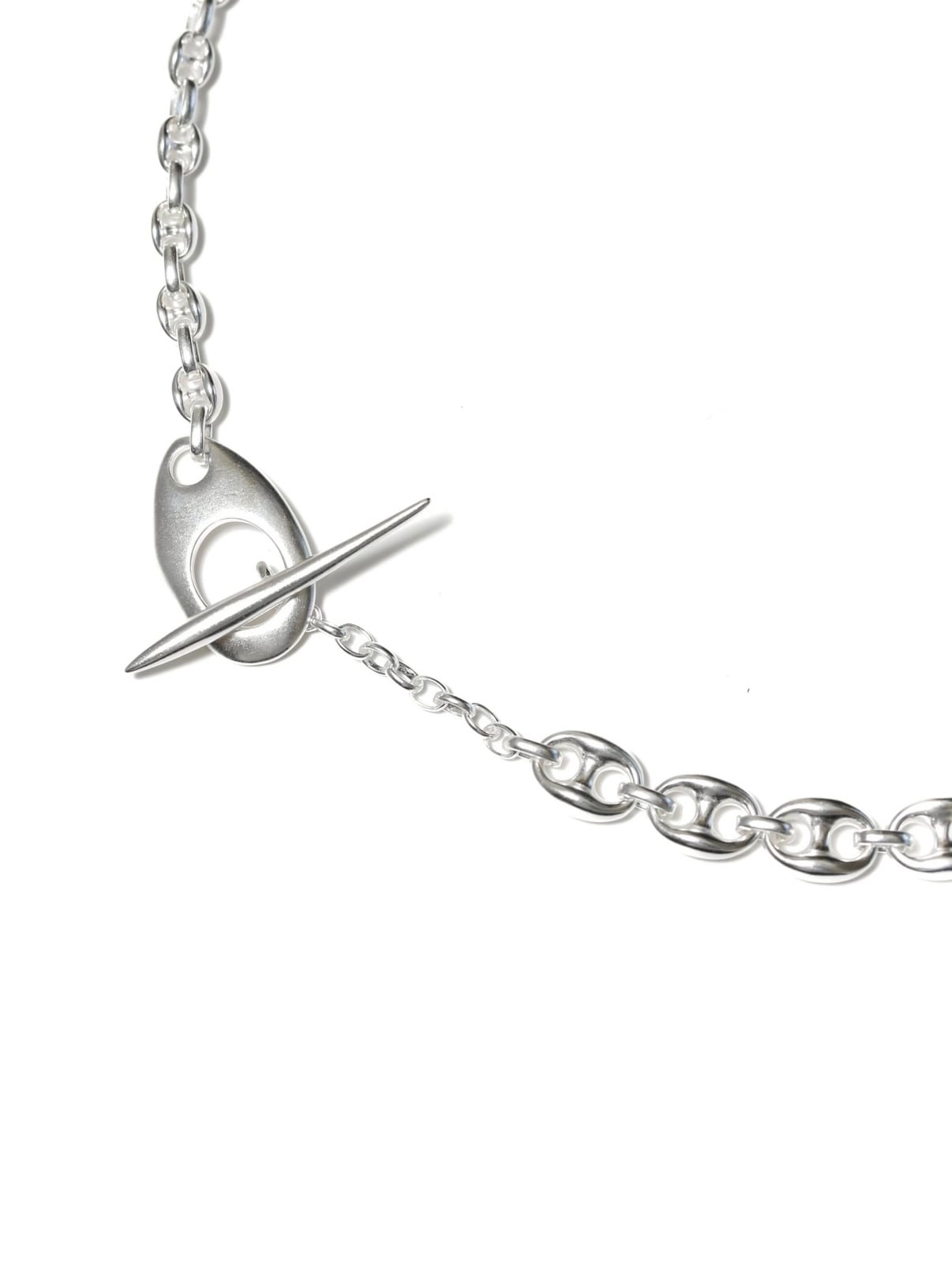s925 Aground Form Necklace | PAY ID