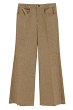CLANE CORDUROY PANEL MELANGE PANTS