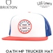 BRIXTON ブリクストン OATH MP TRUCKER HAT スナップバック メッシュキャップ 帽子 メンズ レディース 11627 WMBAR 26SP 日本代理店正規品