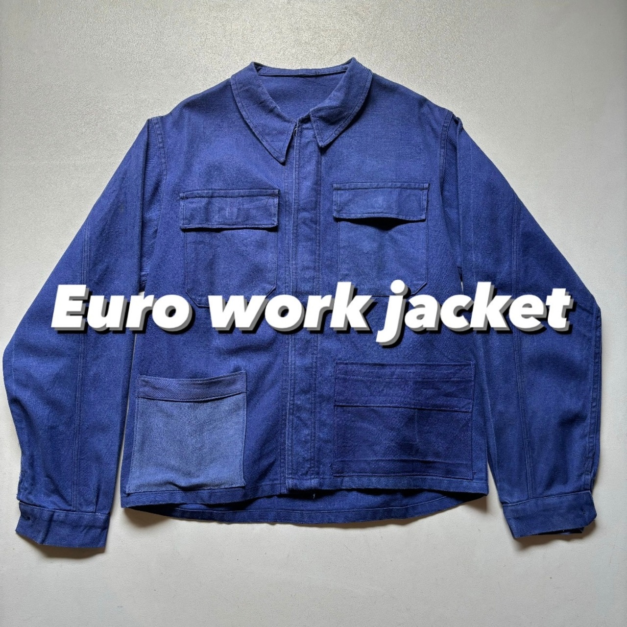 Euro work jacket ユーロワークジャケット リペア 雰囲気系 