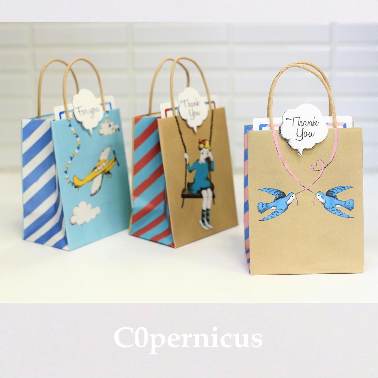 メッセージカード/紙袋/ギフト袋 （はと）web限定価格C0pernicus 便箋