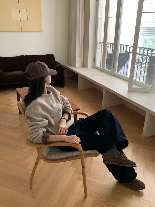 (予約) signature / Hour knit 3color