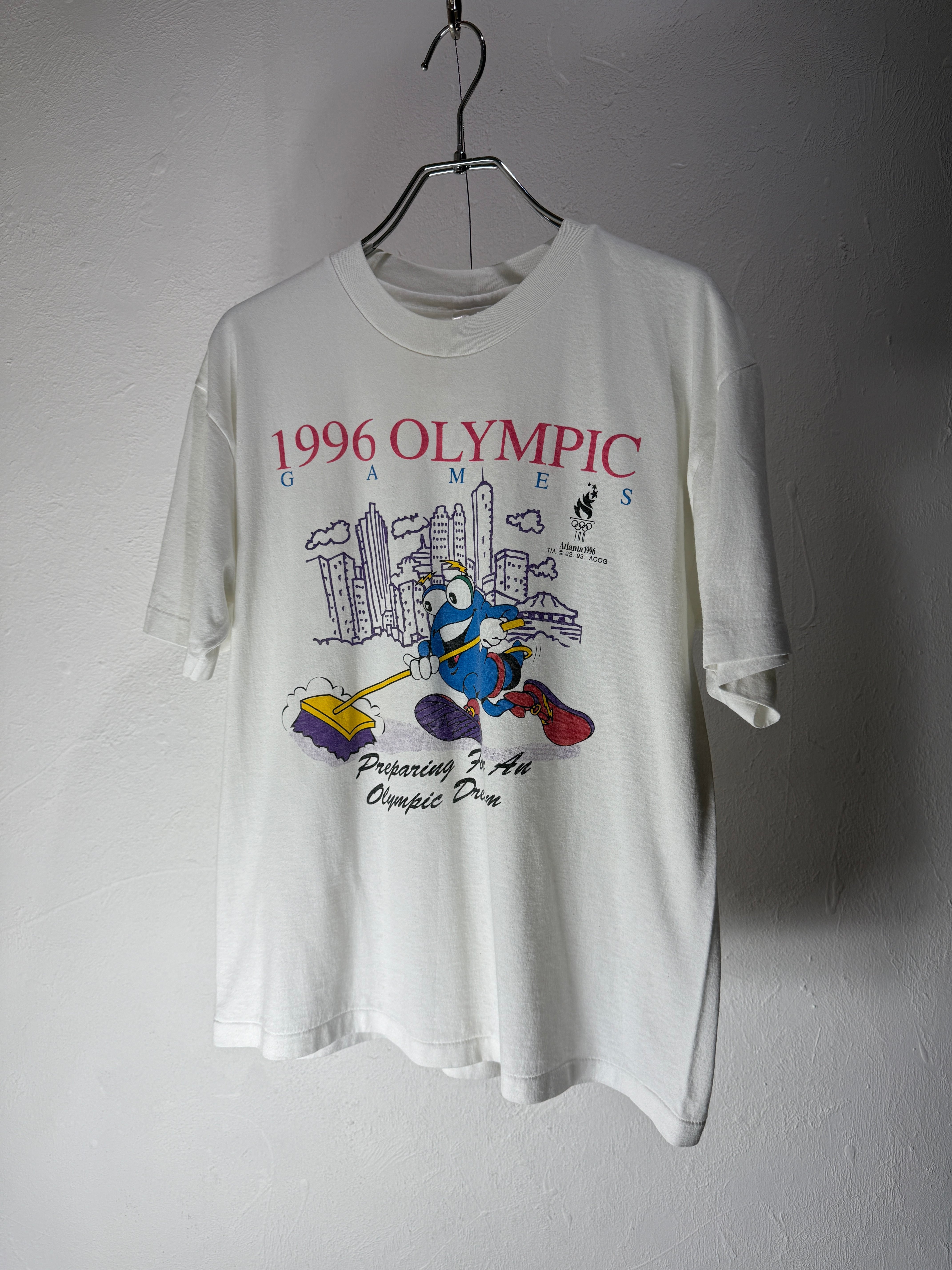 1996 USA made Atlanta Olympic “Preparing For An Olympic Dream” T-shirt