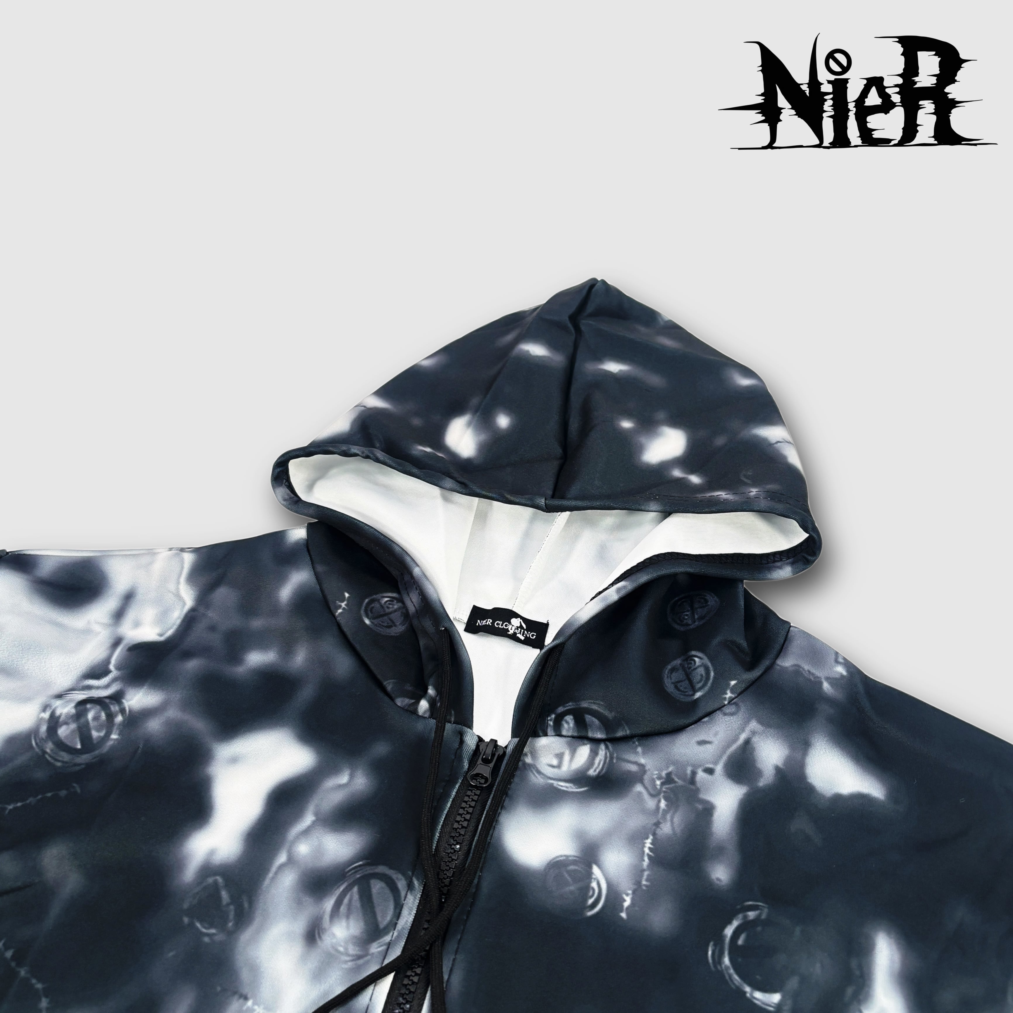 超早い者勝ち新作大特価》SUPER LONG SLEEVE ZIP OUTER【MONOCHROME