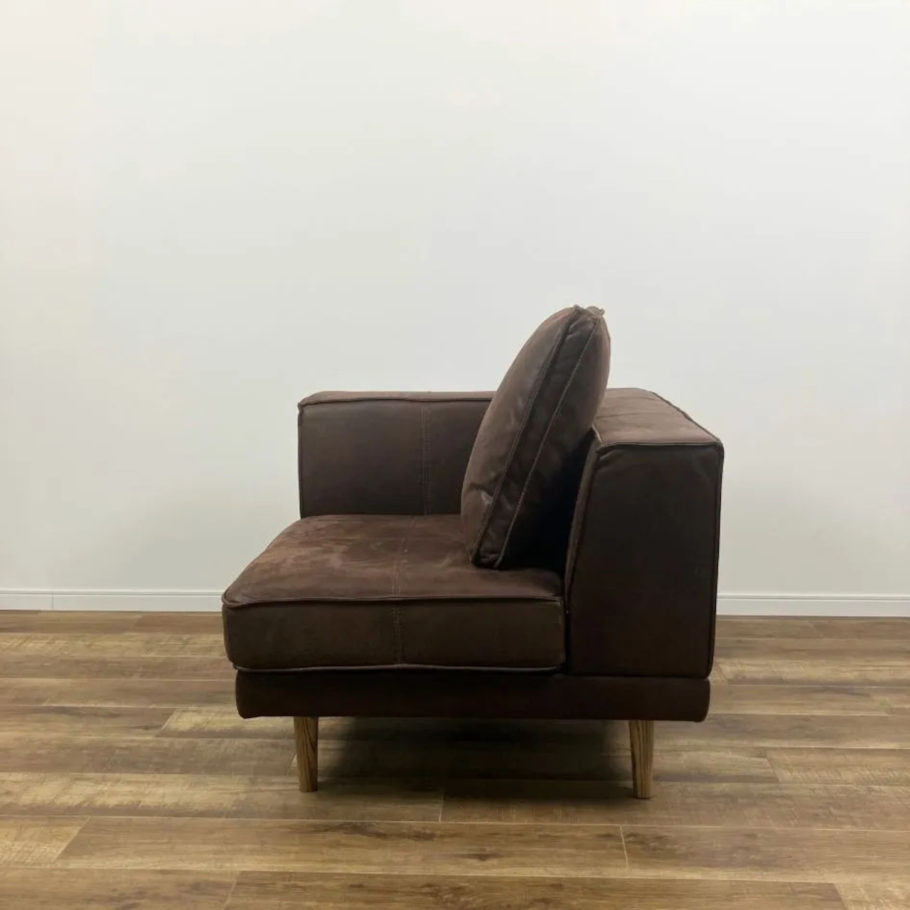 NOWHERE LIKE HOME System Sofa DOLLY CORNER LT02 ノーウェアライクホーム ドリー コーナーソファ カカオ ブラウン レザーテックス【中古】【250サイズ】