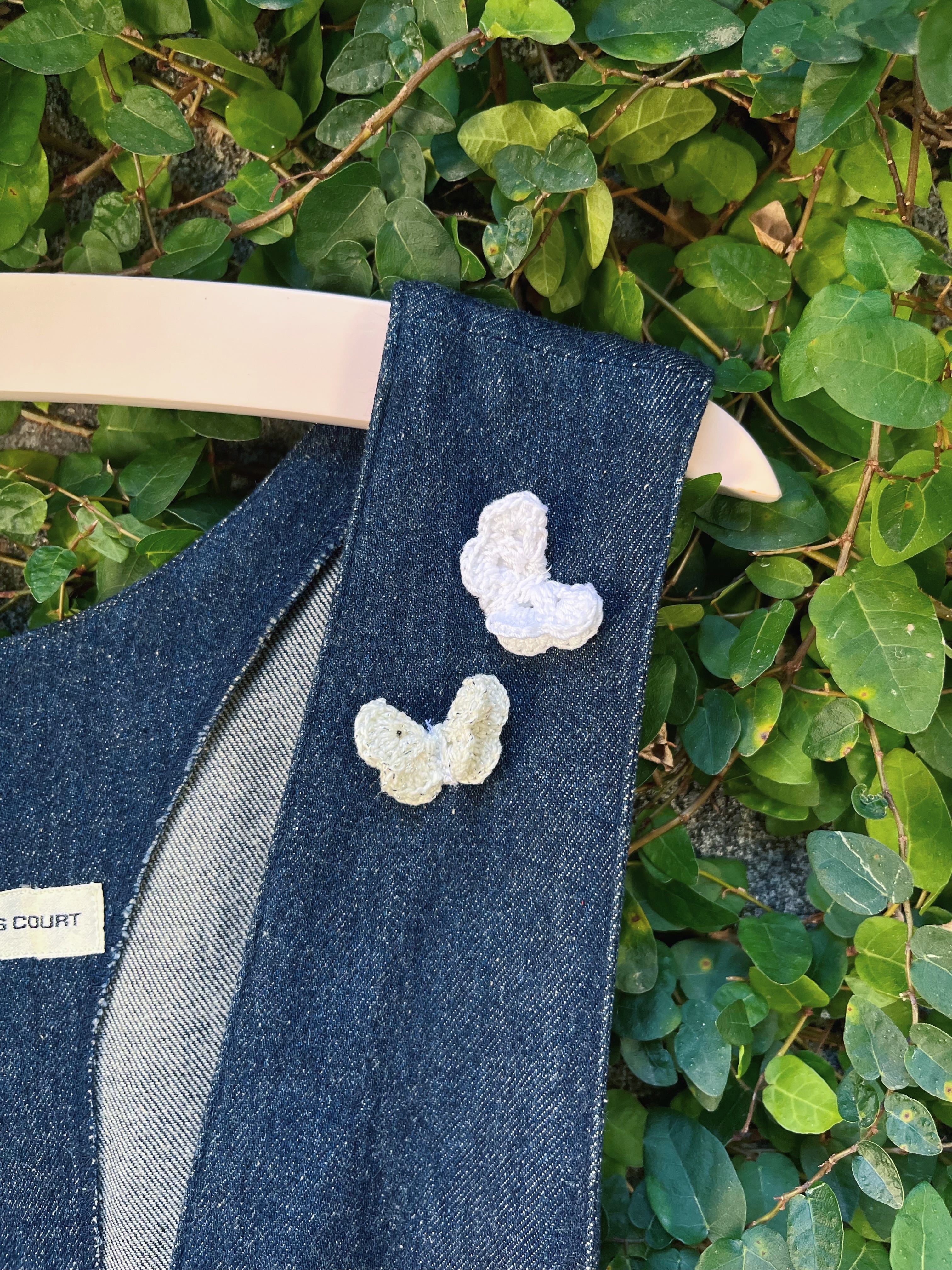 remake ✂︎ fairy's outing denim jumper skirt