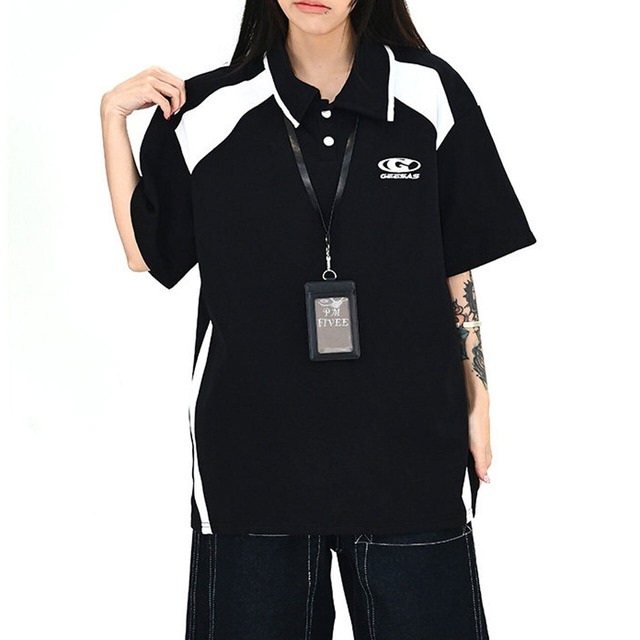 スポーツラインコンビポロトップス 2col   R01667