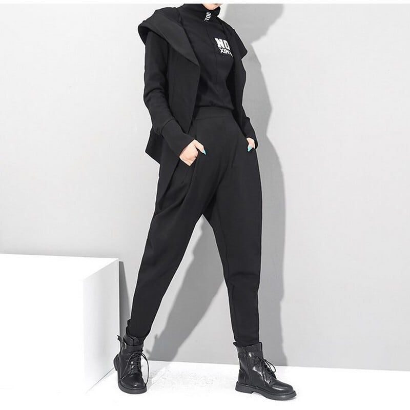 カジュアル ハーレムパンツ（レギュラー・厚手） PT0087 | Style