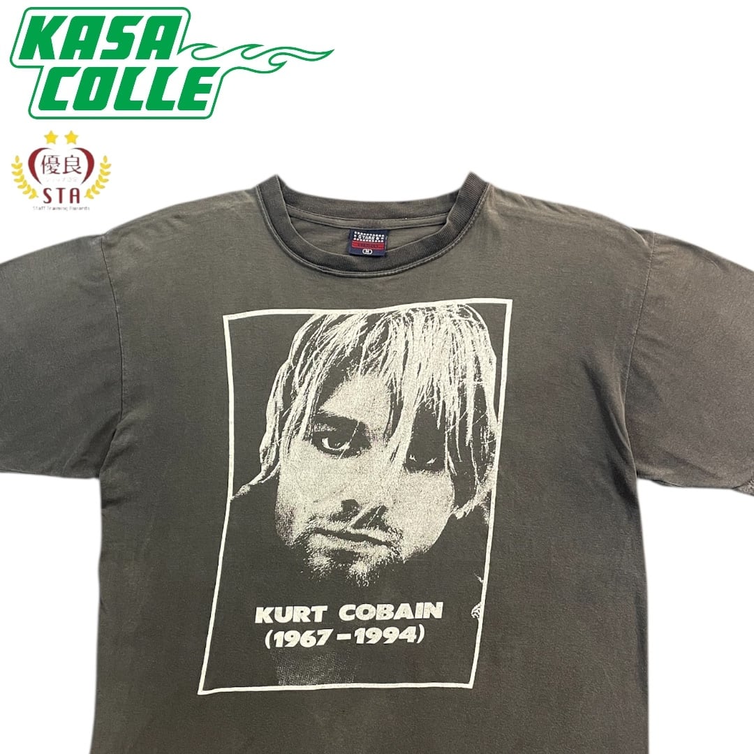 NIRVANA】ニルヴァーナ Kurt Cobain(カートコバーン) Tシャツ (1967