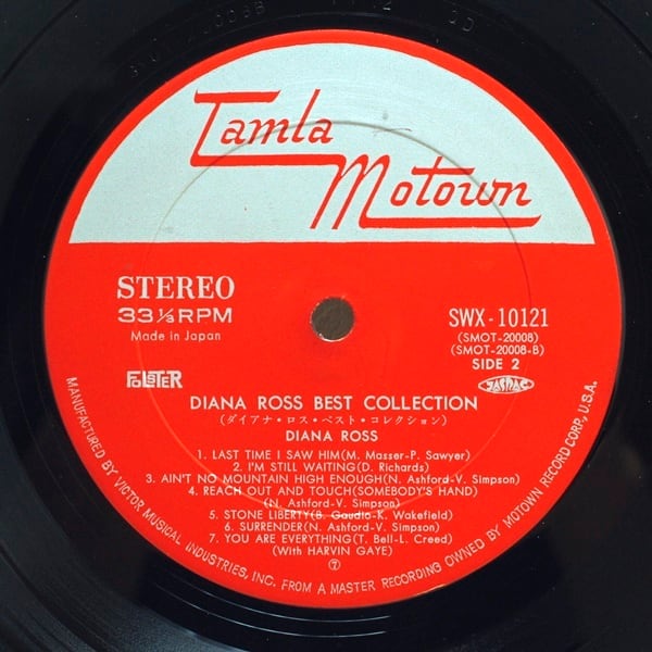 Diana Ross / Best Collection [SWX-10121] - 画像5