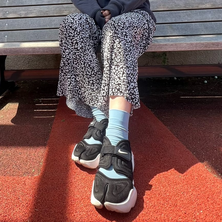 ソフトナイロン足袋ソックス／light blue | .fukuske｜福助 店舗限定の