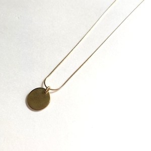 Coin necklace-12mm NC-022