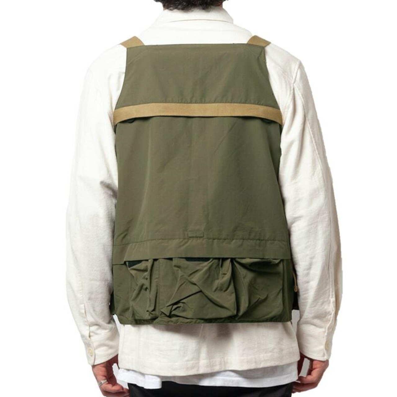 grn outdoor TEBURA VEST 21 go9203q ベスト ジャケット ポケット 撥水 収納  ドリンク アウトドア キャンプ