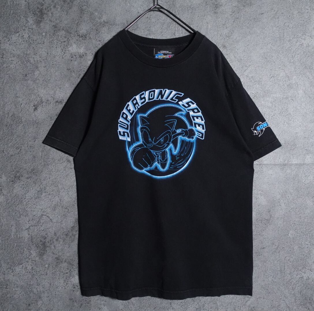 “SONIC” Black Print T-shirt