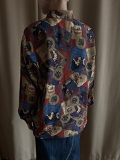 deep color abstract shirt-4993-9