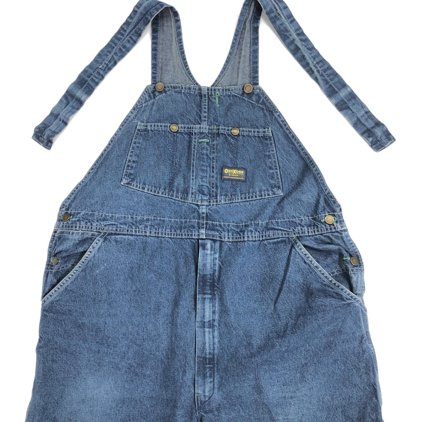 OSHKOSH オシュコシュ オーバーオール 60〜70年代 B'GOSH VESTBAK 三角