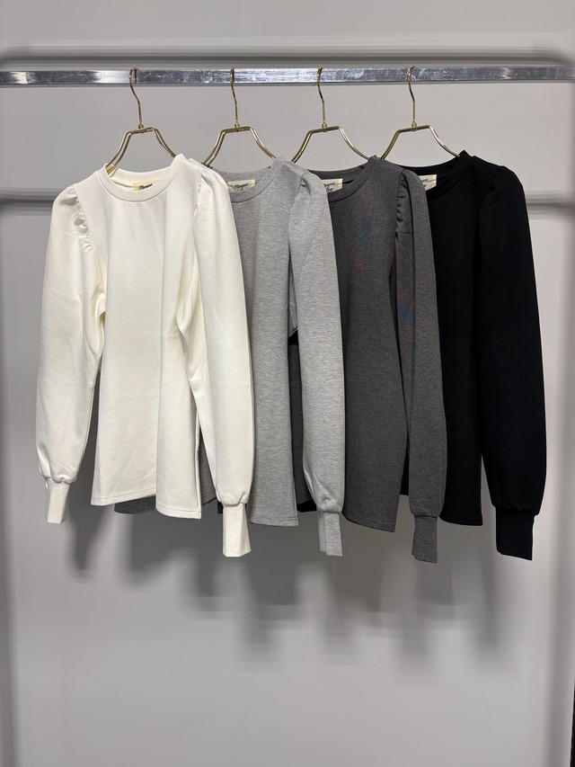【9/下旬〜10/上旬入荷次第お届けのご予約】 MARGAUX VINTAGE/マルゴーヴィンテージ ギャザースリーブPO