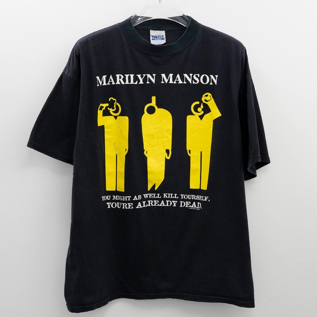 Marilyn Manson " You Might As Well Kill Yourself “ Tultex XL【A8-316】