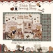 新作予約☆CHO542 Cherish365【Teddy Bear Sewing Shop】A5 デザインペーパー 10枚