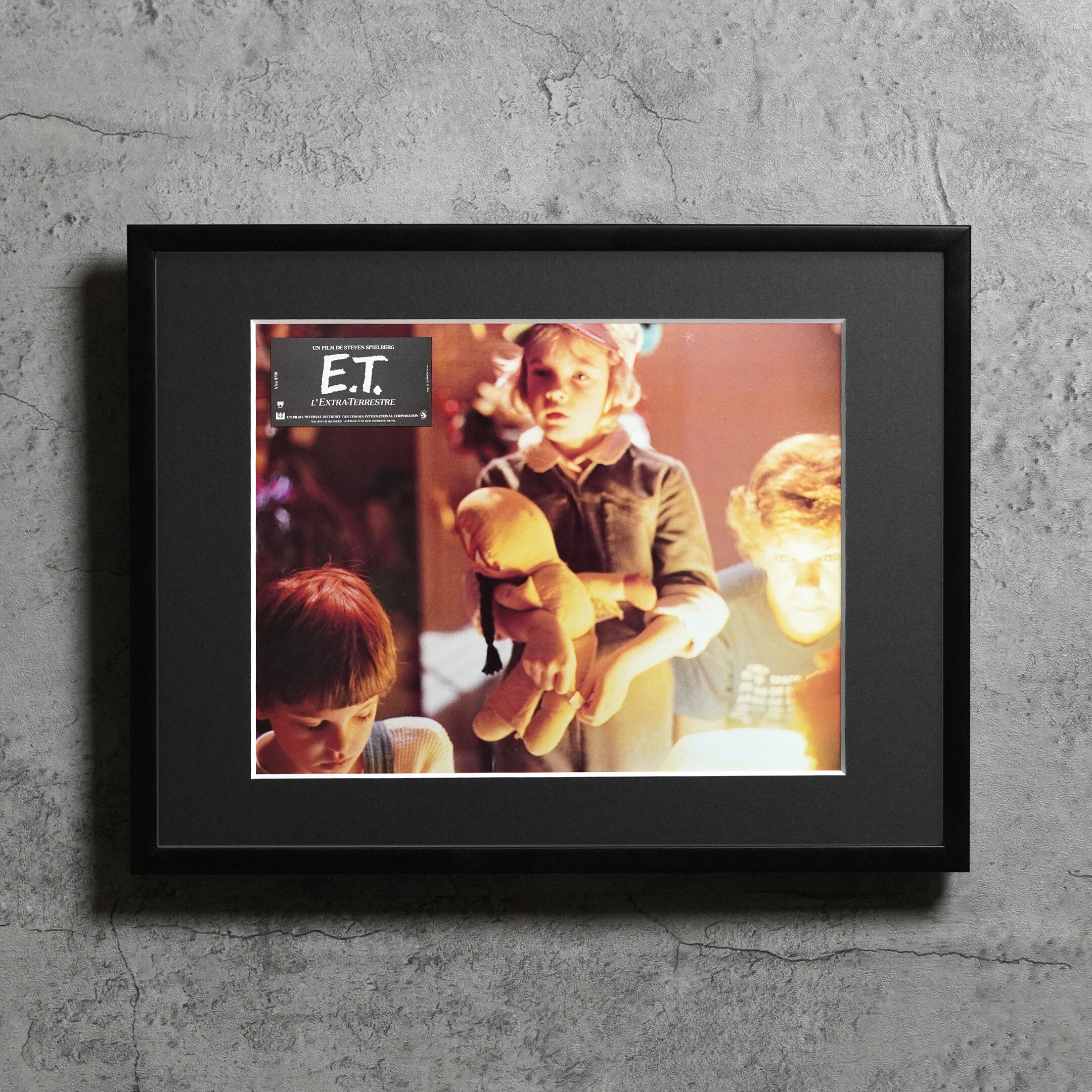 1982 / E.T. the Extra-Terrestrial / French lobby card / 396x306mm【】