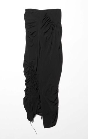 【26SS】MUKCYEN ムッシャン / タイトスカート /stretch layered skirt